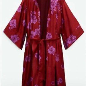 ZARA | Long Printed Kimono